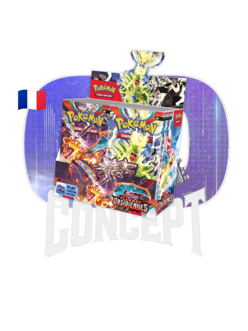 Photo du Display Scellé Pokémon EV03 - Flammes Obsidiennes - FR
