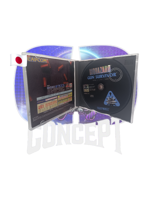 BioHazard Gun Survivor PS1 Content Photo du contenu du jeu BioHazard Gun Survivor sur PS1