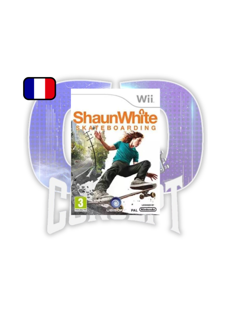 Cover Shaun White Skateboarding Wii CIB