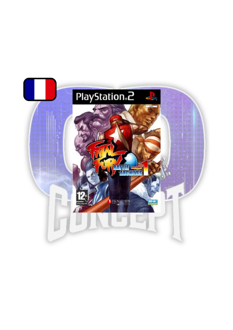 Fatal Fury Battle Archives Vol. 1 PS2 neuf | GG Concept Cover Fatal Fury Battle Archives Vol. 1 PS2 neuf