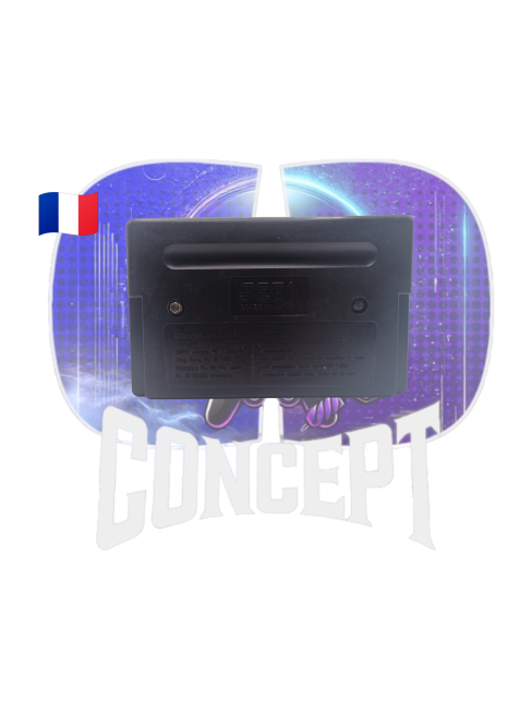 Photo de dos de la cartouche du jeu Taz Mania sur Megadrive