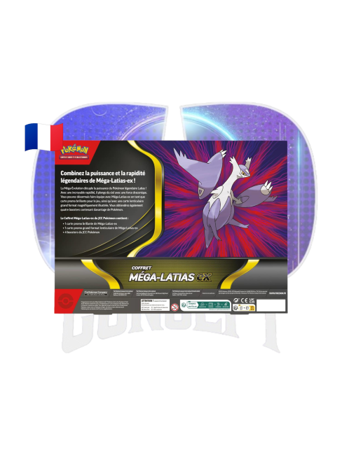 Photo de dos du Coffret Pokémon Mega Latias Ex
