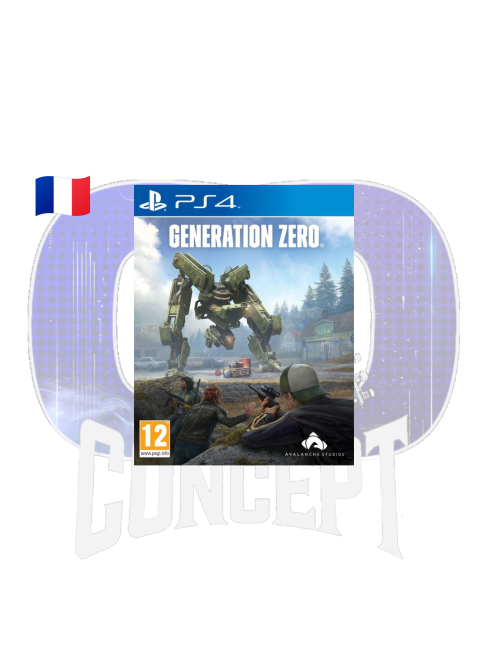 Generation Zero – PS4 front Photo de la jaquette du jeu Generation Zero – PS4