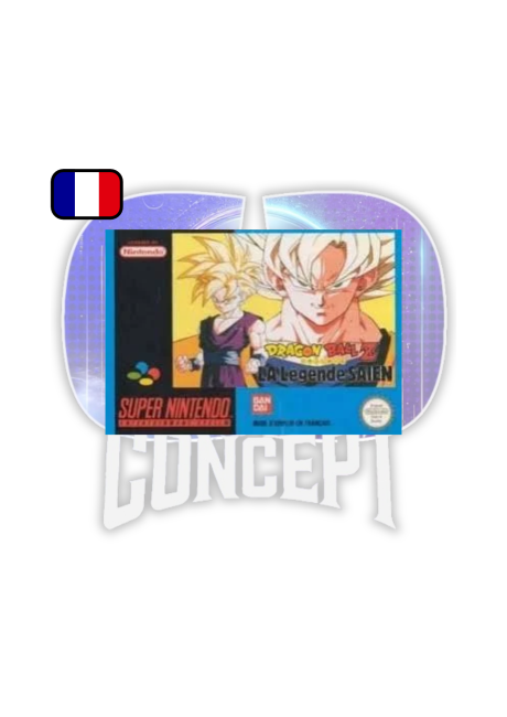 Cover DBZ La Légende Saien SNES 