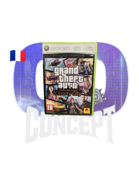 Photo de face du jeu GTA: Episodes From Liberty City sur Xbox 360