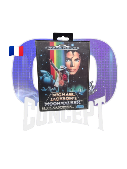 Photo de l'avant du jeu Michael Jackson's Moonwalker sur Megadrive