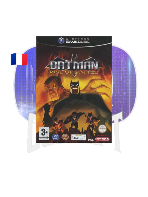Photo de la jaquette du jeu Batman Rise of Sin Tsu sur GameCube