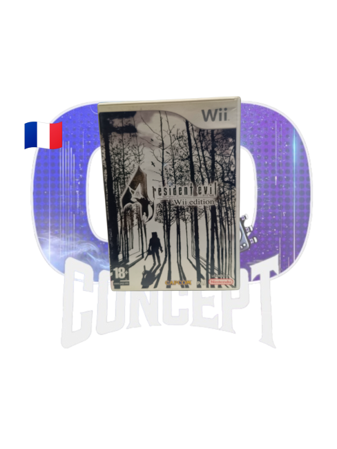 Resident Evil 4 Wii front photo de face du jeu Resident Evil 4 sur Wii