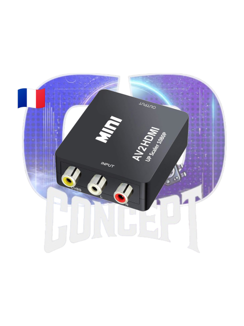 Photo de l'adaptateur RCA vers HDMI