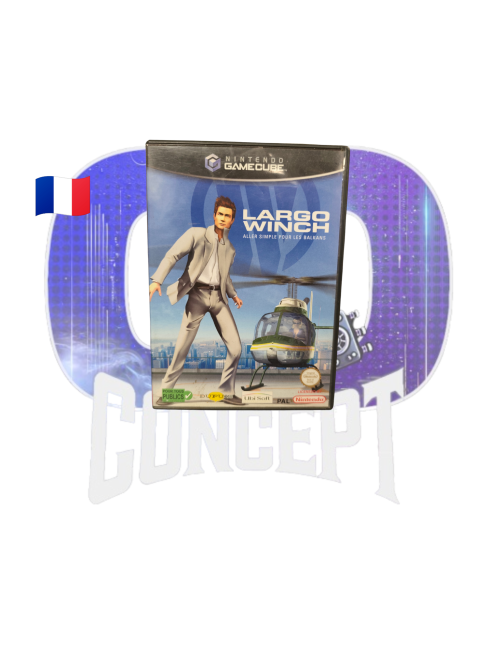Photo de face du jeu Largo Winch sur GameCube