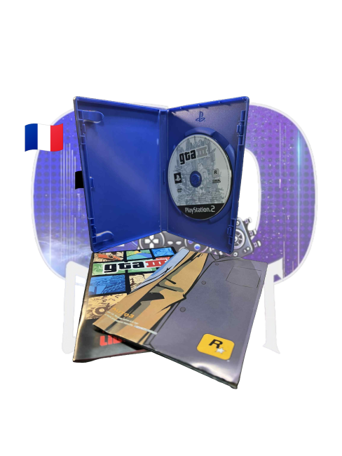 Photo du contenu du jeu GTA 3 White Cover sur PS2