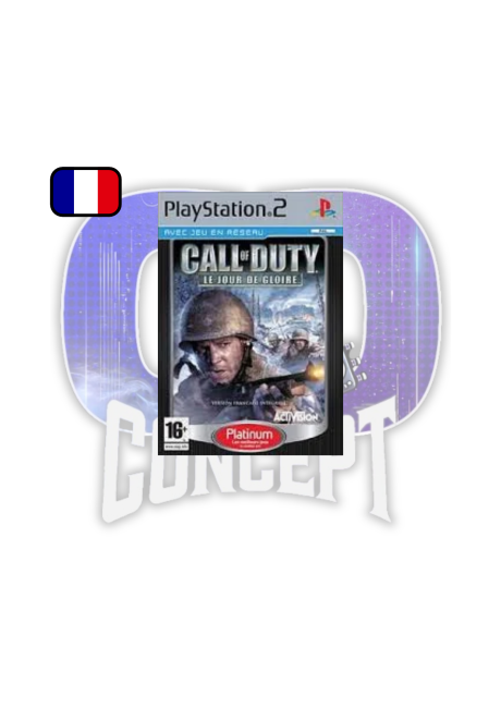 Call of Duty : Le Jour de Gloire – PS2 Platinum