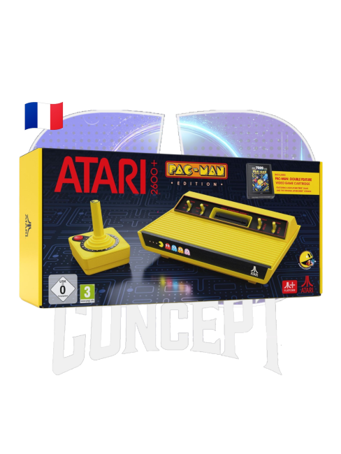 Atari 2600+ Pac-Man Edition Box Photo de la boîte de l'Atari 2600+ Pac-Man Edition
