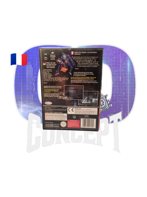 Photo de l'arrière du jeu Batman Dark Tomorrow sur GameCube
