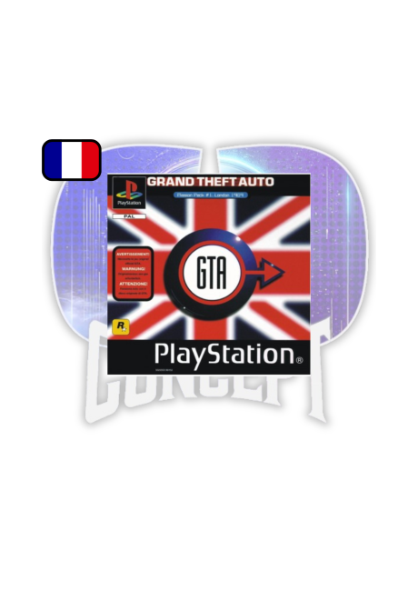 GTA London 1969 PS1 Cover GTA London 1969 PS1
