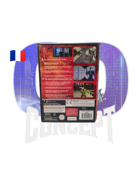 Photo de l'arrière du jeu Batman Vengeance sur GameCube