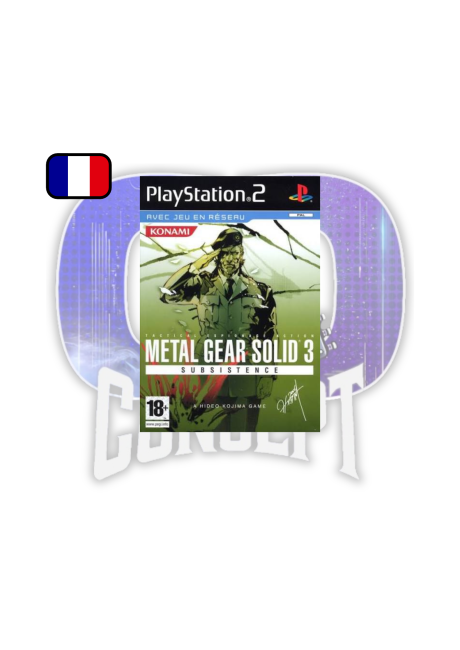 Metal Gear Solid 3: Subsistence – PS2