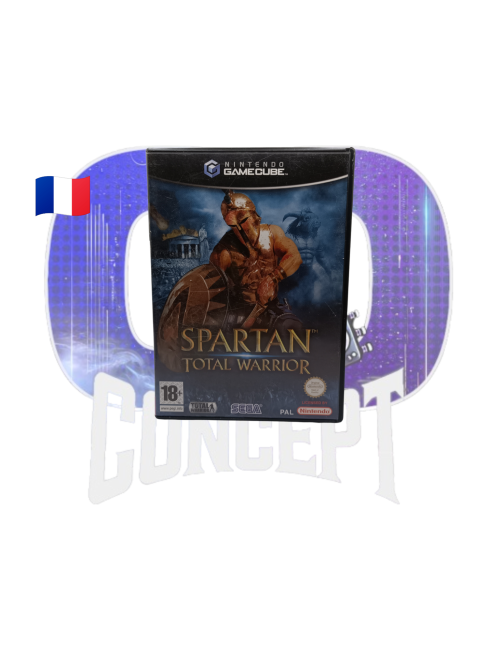 Photo de face du jeu Spartan Total Warrior sur GameCube