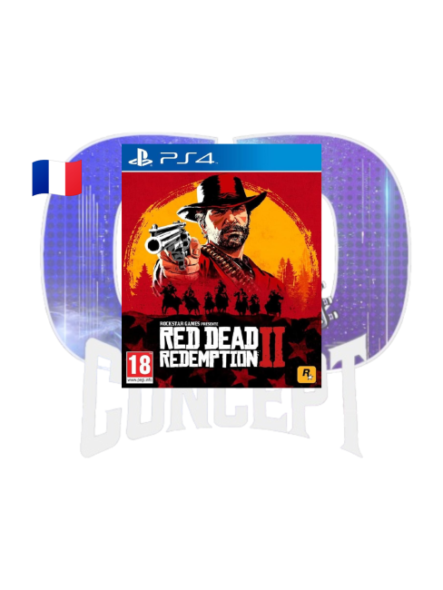 Photo de la jaquette du jeu Red Dead Redemption 2 PS4