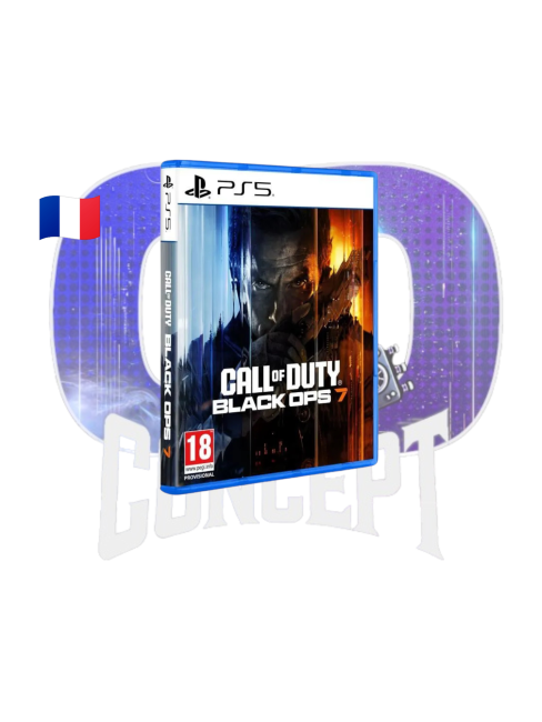 Call of Duty Black Ops 7 PS5 front Photo de face du jeu Call of Duty Black Ops 7 sur PS5