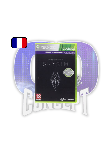The Elder Scrolls V: Skyrim Xbox 360 Cover Skyrim Xbox 360