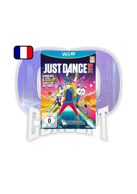 Just Dance 2018 Wii U Cover Just Dance 2018 Wii U