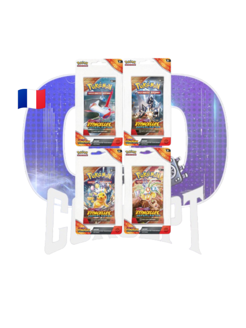 Art Set Pokemon Ev08 Photo de face du Art Set Pokémon Étincelles Déferlantes