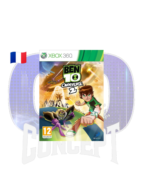 Photo de la jaquette du jeu Ben 10 Omniverse 2 Xbox 360