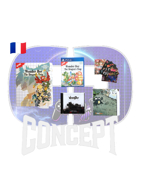 Wonder Boy The Dragon's Trap Collector PS4 content Photo du contenu du jeu Wonder Boy Dragon's Trap sur PS4