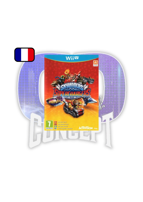 Skylanders SuperChargers Wii U Cover Skylanders SuperChargers Wii U