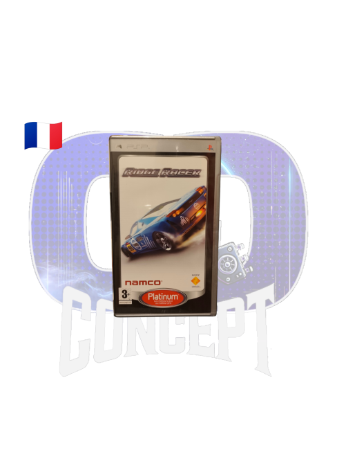 Ridge Racer PSP Front Photo de face du jeu Ridge Racer sur PSP