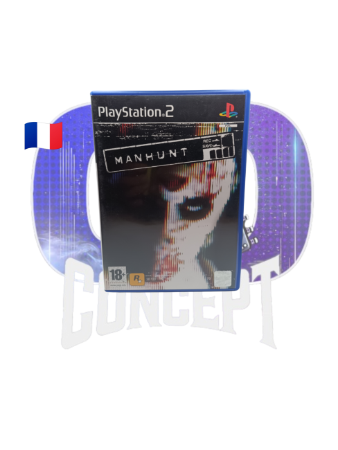 Photo de l'avant du jeu Manhunt sur PS2