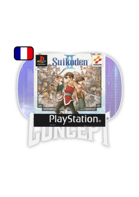 Suikoden II PS1 Cover Suikoden II PS1