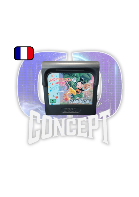 Land of Illusion Game Gear Cartridge Land of Illusion Game Gear