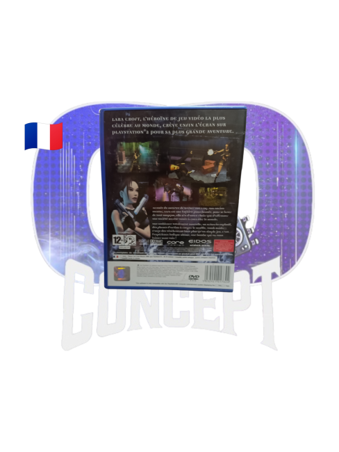Photo de l'arrière du jeu Tomb Raider l'Ange des ténèbres sur PS2