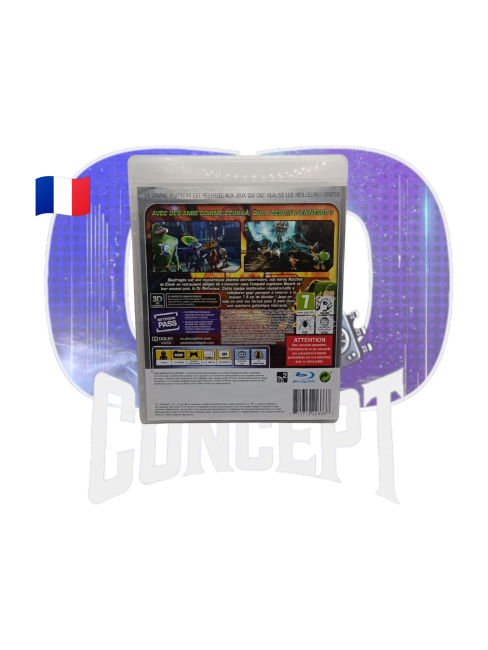 Photo de dos du jeu Ratchet et Clank All 4 One Platinum PS3