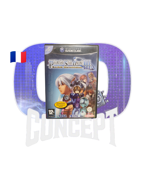 Photo de face du jeu Phantasy Star Online Episode III : C.A.R.D. Revolution GameCube