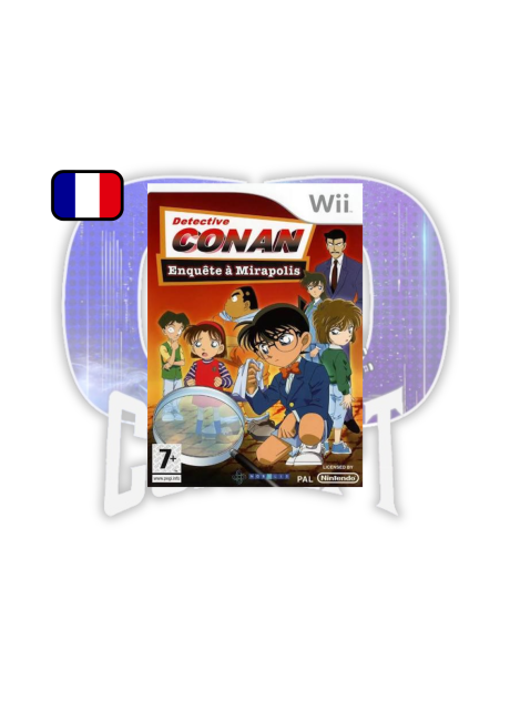 Détective Conan Enquête à Mirapolis Wii Cover