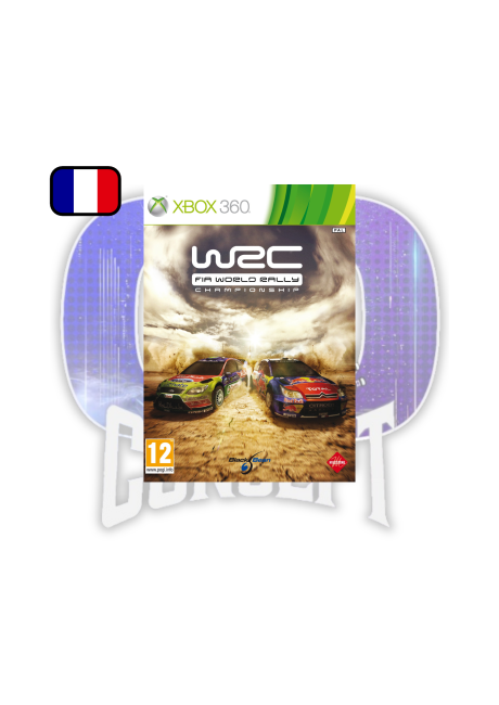 WRC FIA World Rally Championship Xbox 360 Cover WRC FIA World Rally Championship Xbox 360