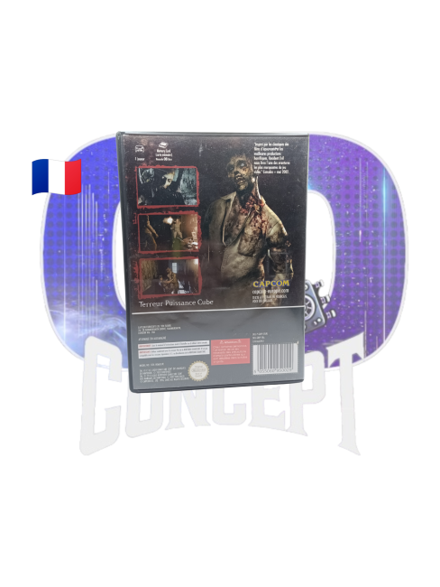 Resident Evil  GameCube back Photo de dos du jeu Resident Evil sur GameCube