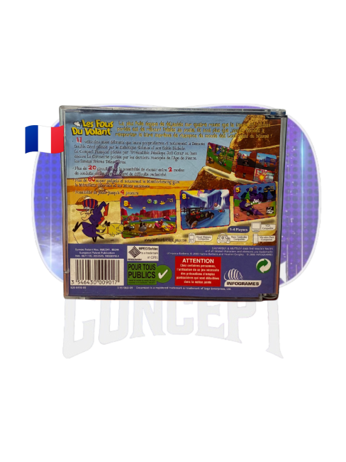 Photo de dos du jeu Les Fous du Volant sur Dreamcast