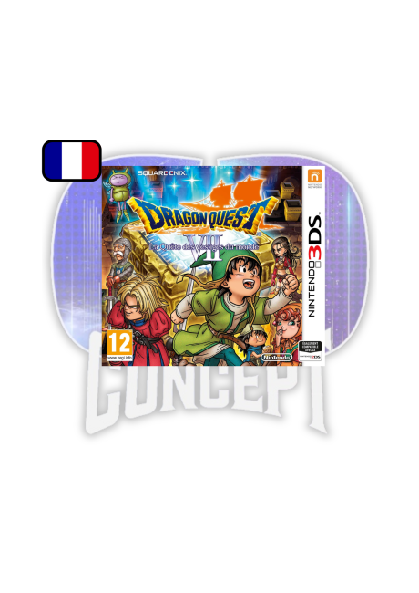 Photo de la jaquette du jeu Dragon Quest VII Nintendo 3DS 