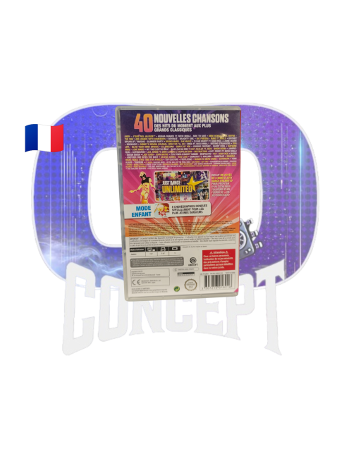 Just Dance 2018 Switch back Photo de dos du jeu Just Dance 2018 sur Switch