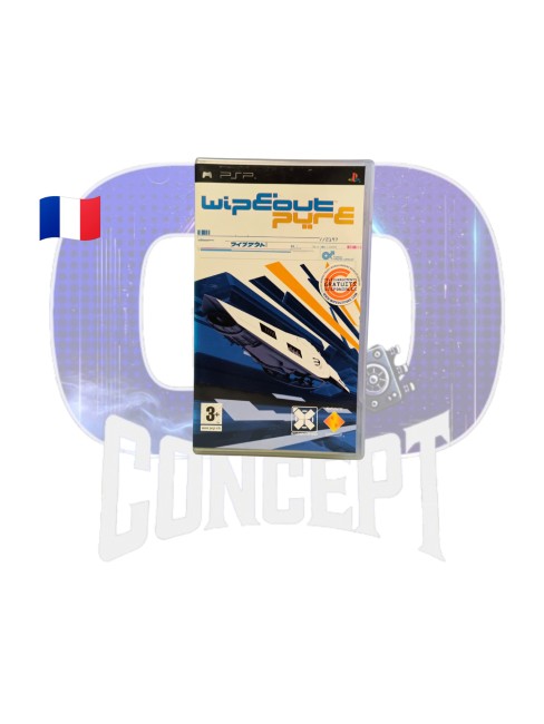 WipEout Pure front Photo de face du jeu WipEout Pure sur PSP