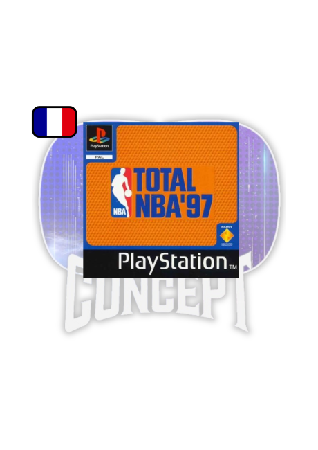 Total NBA 97 PS1 Cover Total NBA 97 PS1