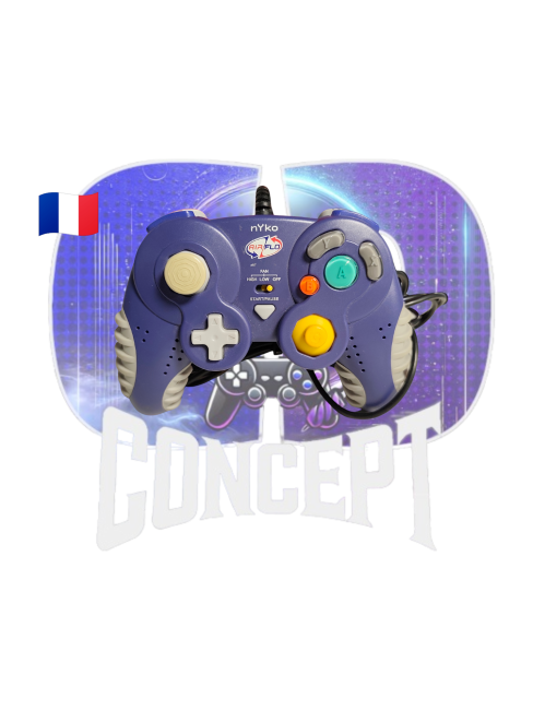 Manette Nyko AirFlow GameCube front Photo de face de la Manette Nyko AirFlow GameCube