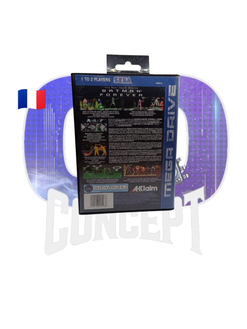 Photo de dos du jeu Batman Forever sur Megadrive