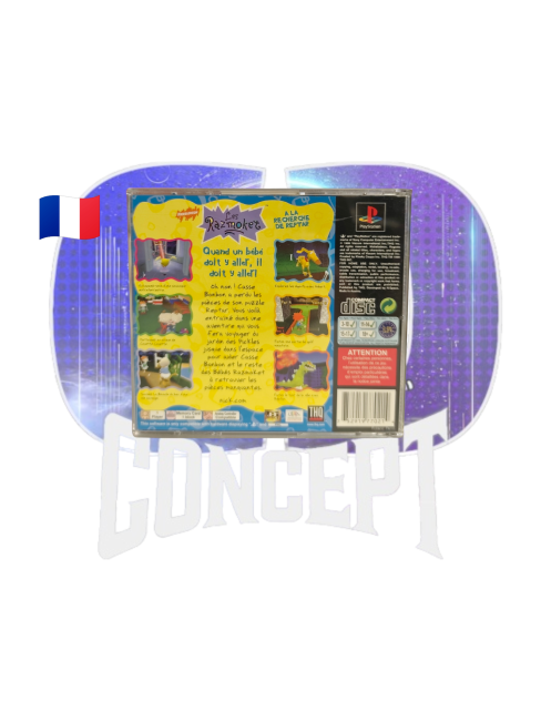 Photo de dos du jeu Les Razmokets à la recherche de Reptar sur PS1