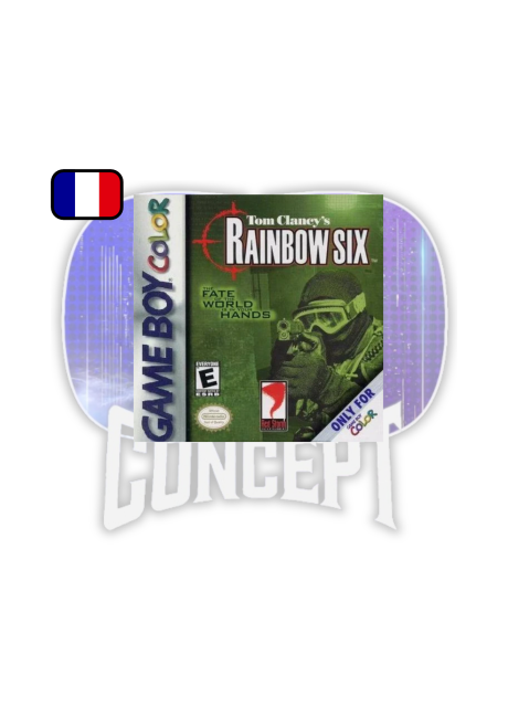 Rainbow Six Game Boy Color Cover Rainbow Six Game Boy Color