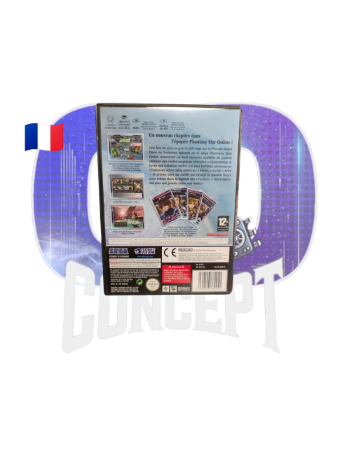 Photo de dos du jeu Phantasy Star Online Episode III : C.A.R.D. Revolution GameCube